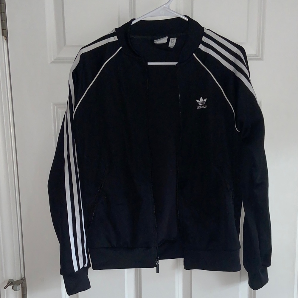 adidas Black and White Women's Jacket